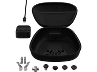 kit accesorios - microsoft elite series 2 para mando inalambrico xbox negroplata