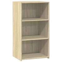 aparador de madera de ingenieria roble sonoma 50x41x93 cm vidaxl