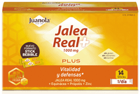 juanola jalea real plus 14 sticks bebibles
