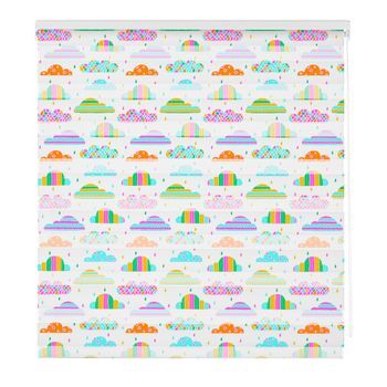 Estoralis - Estor Enrollable Noche Y Dias | Estampado Infantil | 130 X 180 Cm (ancho/alto) Tela 127 X 175 Cm | I-3211