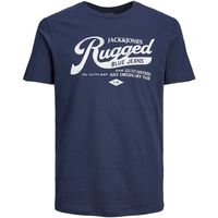 jack  jones camiseta 12237363 jjejeans tee ss o-neck 2324 snjnr mood indigo para nino