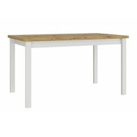mesa victorville 126 alargamiento aglomerado laminado madera 78x80x140cm