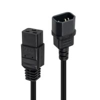 cable de transmision lindy 30492 3 m iec c14 a iec c19 negro