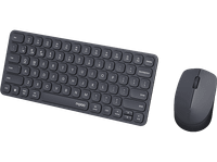 pack teclado  raton - rapoo 9010m inalambrica bluetooth 2400 ppp diseno ultrafino alcance 10m negro