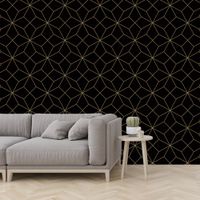 papel pintado grafico prisma en blanco y negro 260x270cm