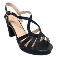 bienve sandalias ceremonia senora w18-73 negro para mujer