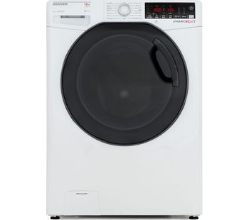 HOOVER Dynamic DWOA412HLFN3 WiFi-enabled 12 kg 1400 Spin Washing Machine - White, White