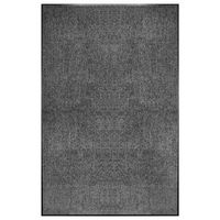 felpudo lavable gris antracita 120x180 cm vidaxl