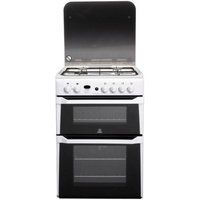 indesit id60g2w gas cooker - white white