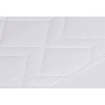 Cubre Colchón Velfont Basic Acolchado Reversible (150x190 Cm - 100% Algodón - Sí - No)
