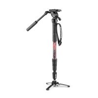 monopie manfrotto element mii video aluminio fluido compacto 4 kg plegable