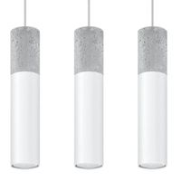 lampara colgante nivoto blanco 3 luces