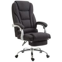 silla de oficina pacific en tela negro 64x68x118 cm clp