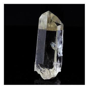 Cuarzo - Pierre Natural De Francia, Bourg D'aisans - Cristal Con Inclusiones De Cuarzo | 53.75 Ct - Certificado De Autenticidad Incluido | 37 X 15 X