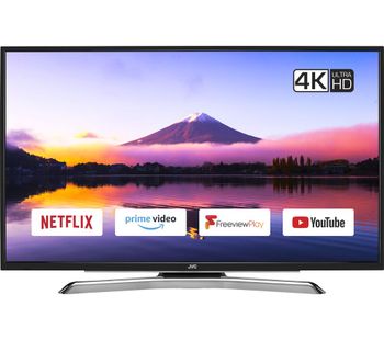JVC LT-43C890  Smart 4K Ultra HD HDR LED TV, Gold