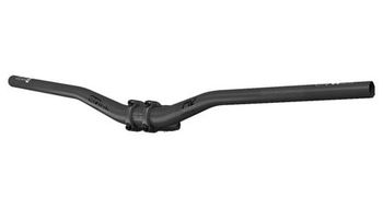Manillar sqlab 3ox carbon 9     55mm negro alto