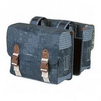 basil alforjas boheme 35 litros azul 37x15x37 cm