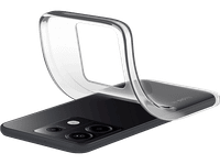 funda movil - cellularline soft para xiaomi redmi 13 pro 5g acabado brillante ultrafina y flexible proteccion de botones transparente
