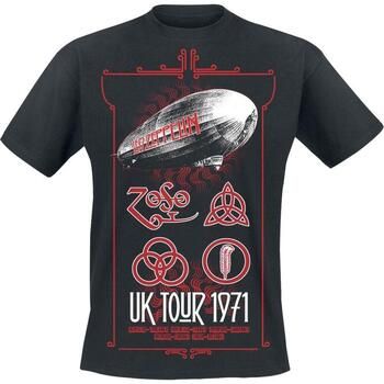 Led Zeppelin Camiseta manga larga UK Tour '71 para hombre