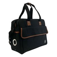 alforja para bicicleta negro y marron 19 l willex