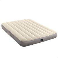 colchon hinchable dura-beam con tecnologia fiber-tech 137x191x25 cm crema