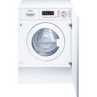bosch wkd28541gb integrated washer dryer - white white
