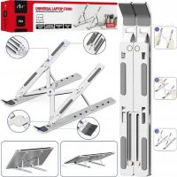 soporte ajustable art p24 de aluminio plegable para portatiles