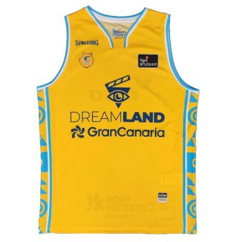 Camiseta Gran Canaria ACB 2026 Spalding amarilla