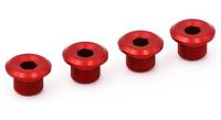 plato rennen regular bolts rojo  x4