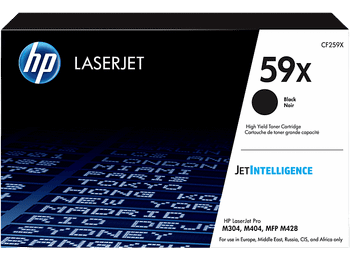 Cartucho tóner - HP LaserJet 59X, Negro de alta capacidad