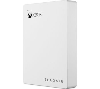 SEAGATE Game Drive for Xbox Portable Hard Drive - 4 TB, White, White