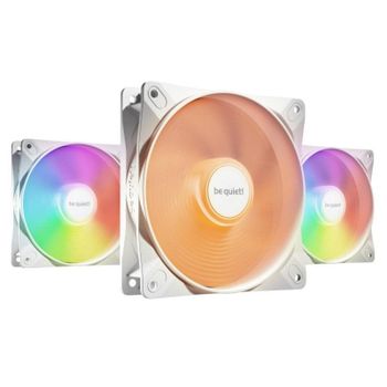 Ventilador be quiet! Light Wings LX 120mm PWM Blanco Pack 3x1600RPM RGB