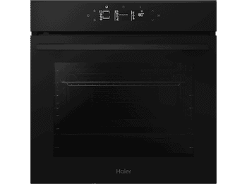 Horno - Haier ID Series 4 H6 ID46G3HTB, Multifunción, Limpieza por agua, 78 l, Guías telescópicas, 18 funciones, 60 cm, Negro