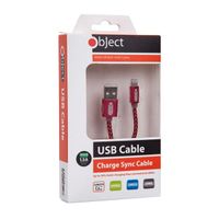usb iphone cable red