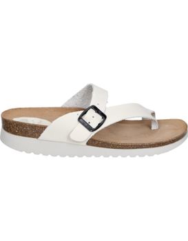 Sandalias Para Mujer Plana Interbios 7119 En Gris 36