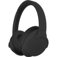 audio technica quietpoint ath-anc700bt wireless bluetooth noise-cancelling headphones - black black