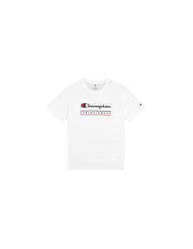 Camiseta Champion SS Hombre Blanco
