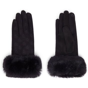 Liu Jo Guantes Guantes con detalles en pelo sintético para mujer