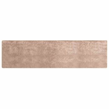 Pasillo De Alfombra Marsa Arena 100 X 450 Cm Poliéster Y Pvc Vidaxl