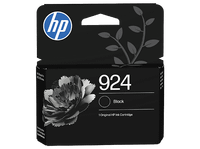 cartucho de tinta - hp original 924 negro instant ink 4k0u6ne