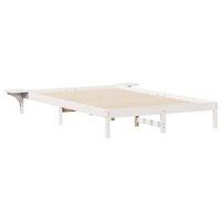 estructura de cama con mesitas 140 x 220 cm vidaxl
