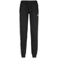 kappa pantalones 222 banda barnu pantaloni lunghi black white 304k4k0 para hombre