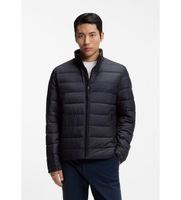 boss para hombre 50519237 chaqueta cenitos hidrofuga con detalle de logo marino 52 casual poliester reciclado