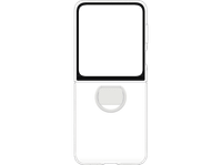 funda movil - samsung clear case para galaxy z flip6 compatiible con flip7 fe con anillo transparente