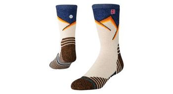 Calcetines stance slopes wool crew beige azul
