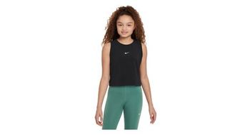 Camiseta de tirantes nike dri fit pro negra nina