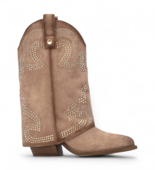 Xti para mujer. 14446701-BEIGE Botas 144467 beige (38), Marrón, 5 a 8cm, Ninguno, Casual