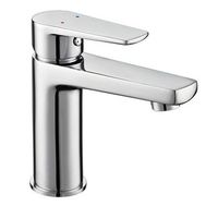 kibath grifo de lavabo monomando fus acabado cromo brillo fabricado en laton