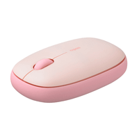 mouse rapoo wireless y bluetooth m660 silent 24g ghz bt 50 usb 30 3 botones 1300 ppp rosa multi