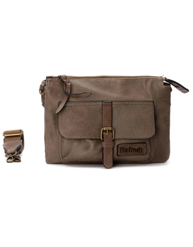 Bolso Bandolera En Taupe Refresh 183319 Para Mujer Uni